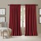 Threadmade Home All Seasons Blackout Window Curtain, Rouge - 52"W x 95"L